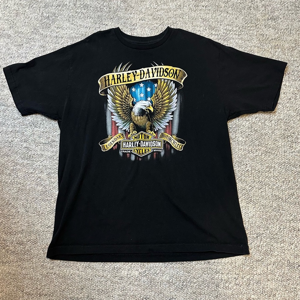 Harley Davidson Orlando Men's T-Shirt Size XL America Eagle Cotton